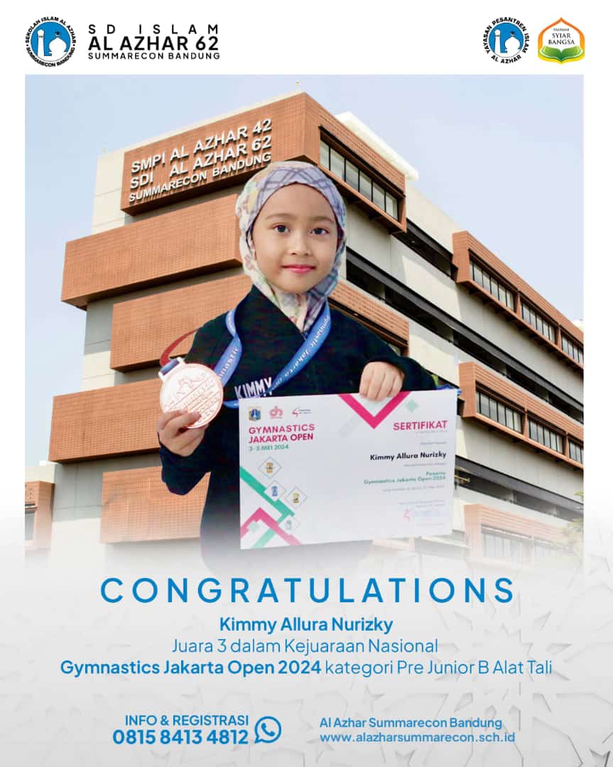 Juara 3 Kategori Pre Junior Alat Tali B